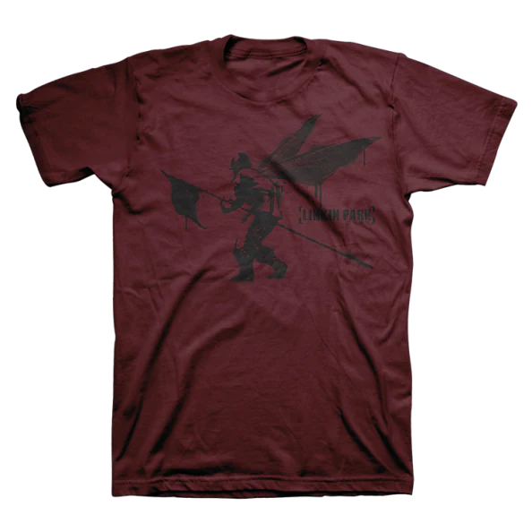 SideStreetSoldier Burgundy Tee