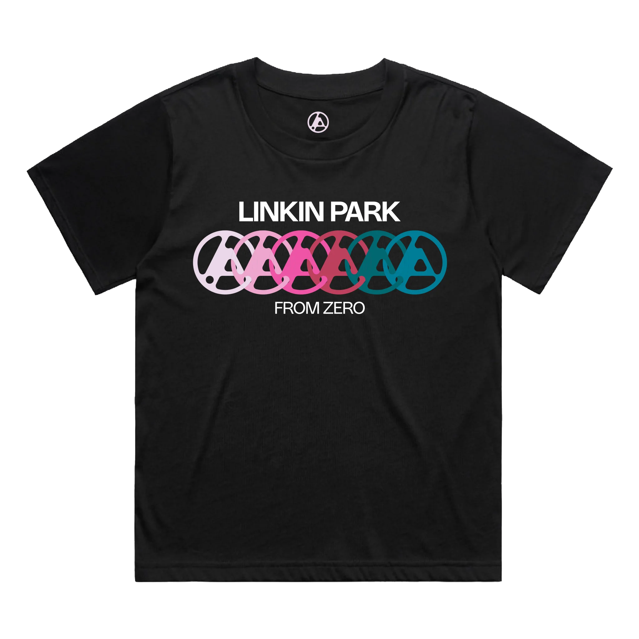Six Members Ladies Black Tee