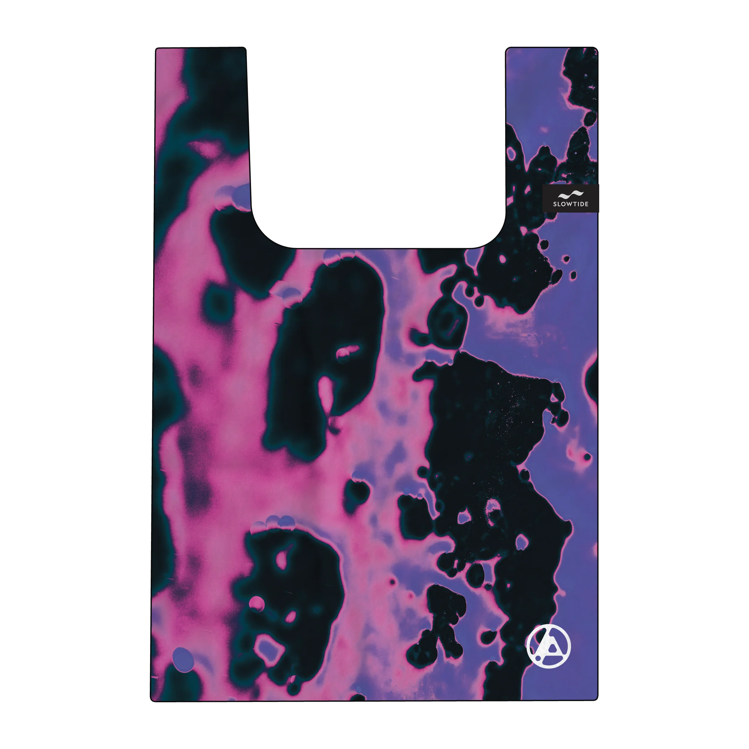 SlowTide Pink Texture Nylon Tote Bag
