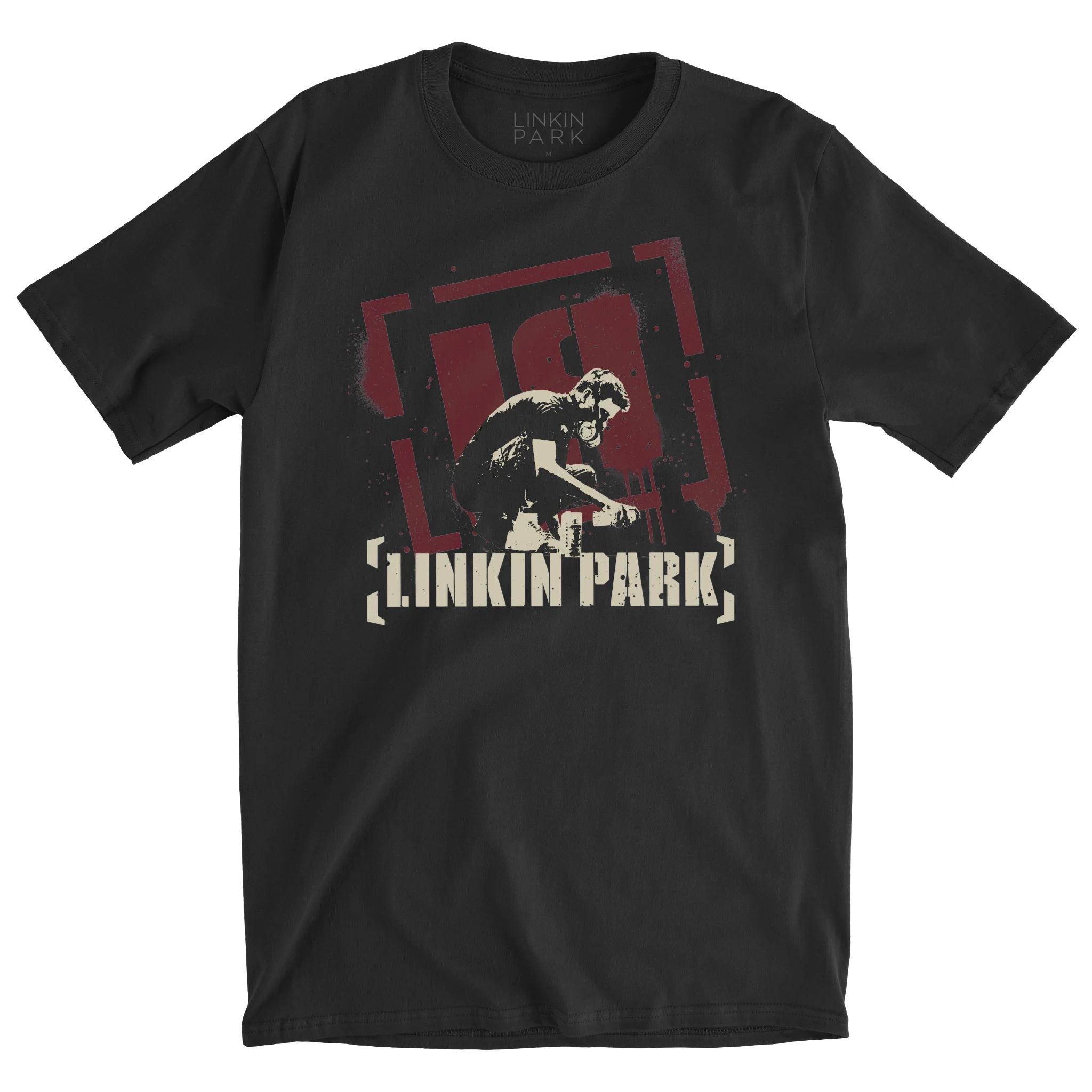 Vintage Meteora Spray Black Tee