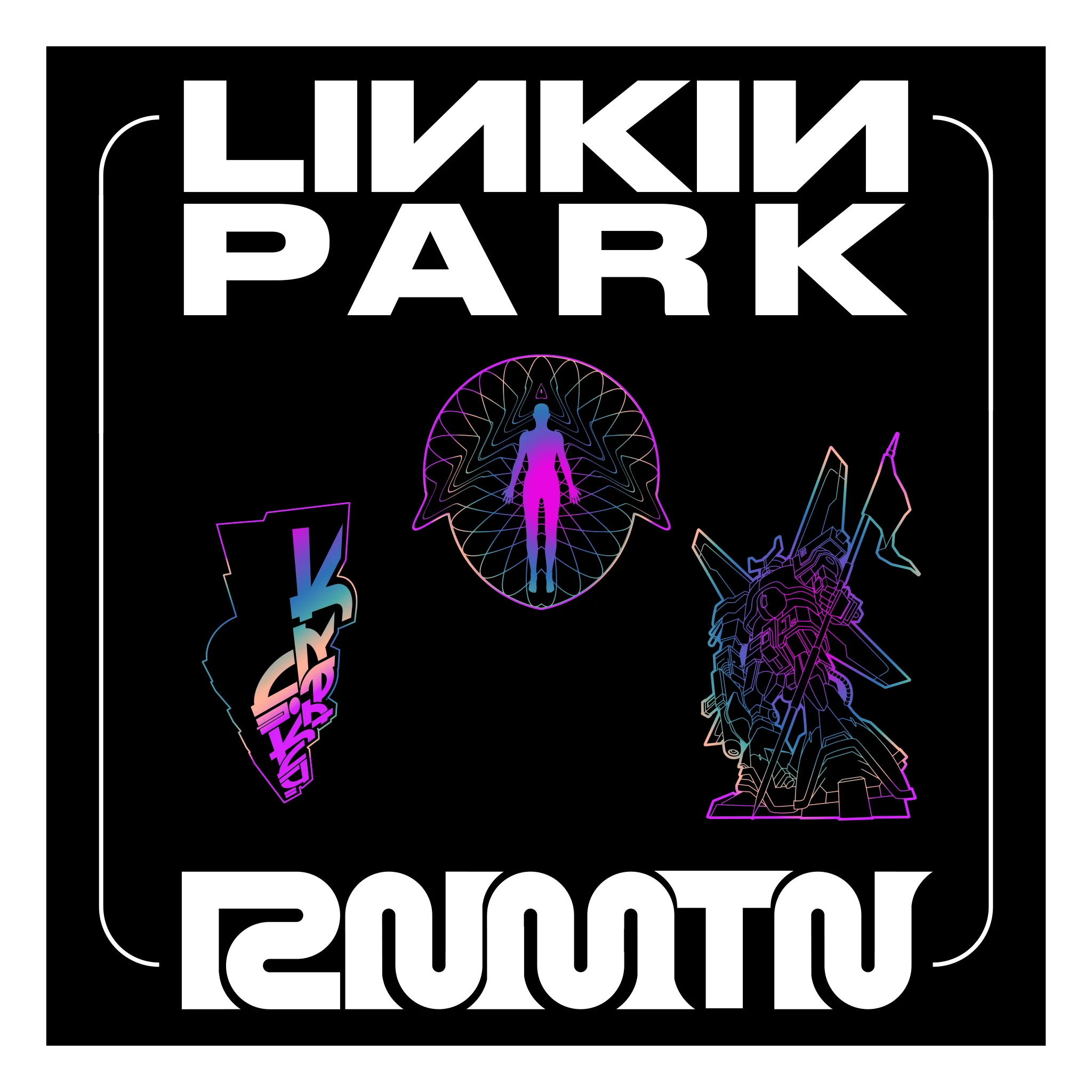 Reanimation Rainbow Plated 3pc Pin Set