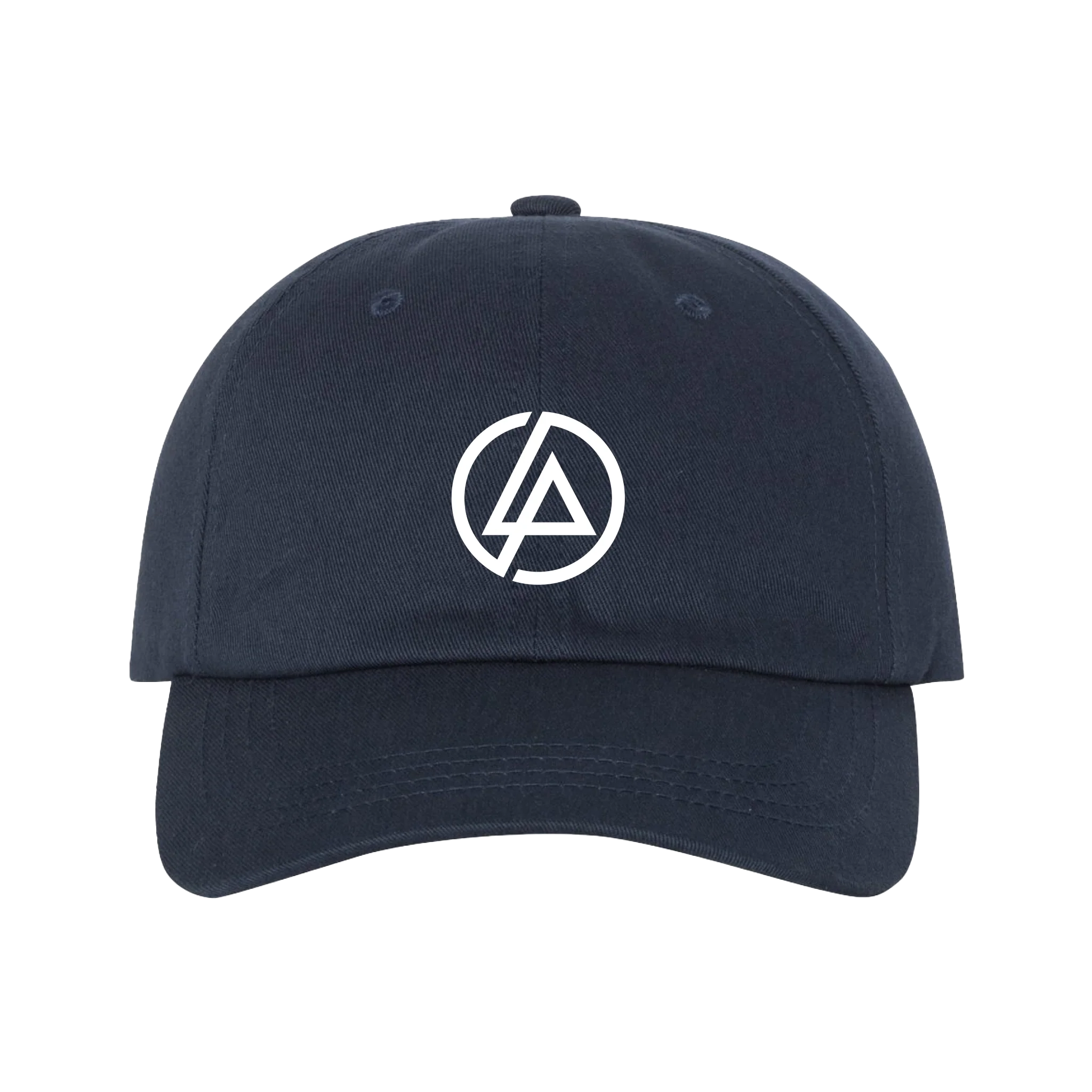 MTM Circle Logo Navy Dad Hat
