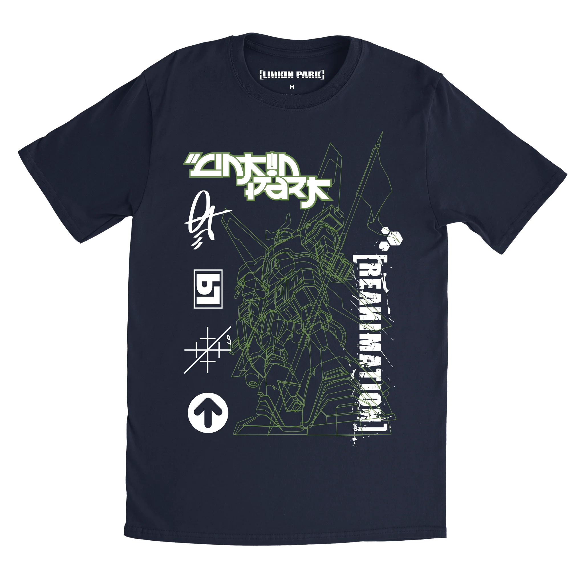 Reanimation Robot Sketch Navy Tee